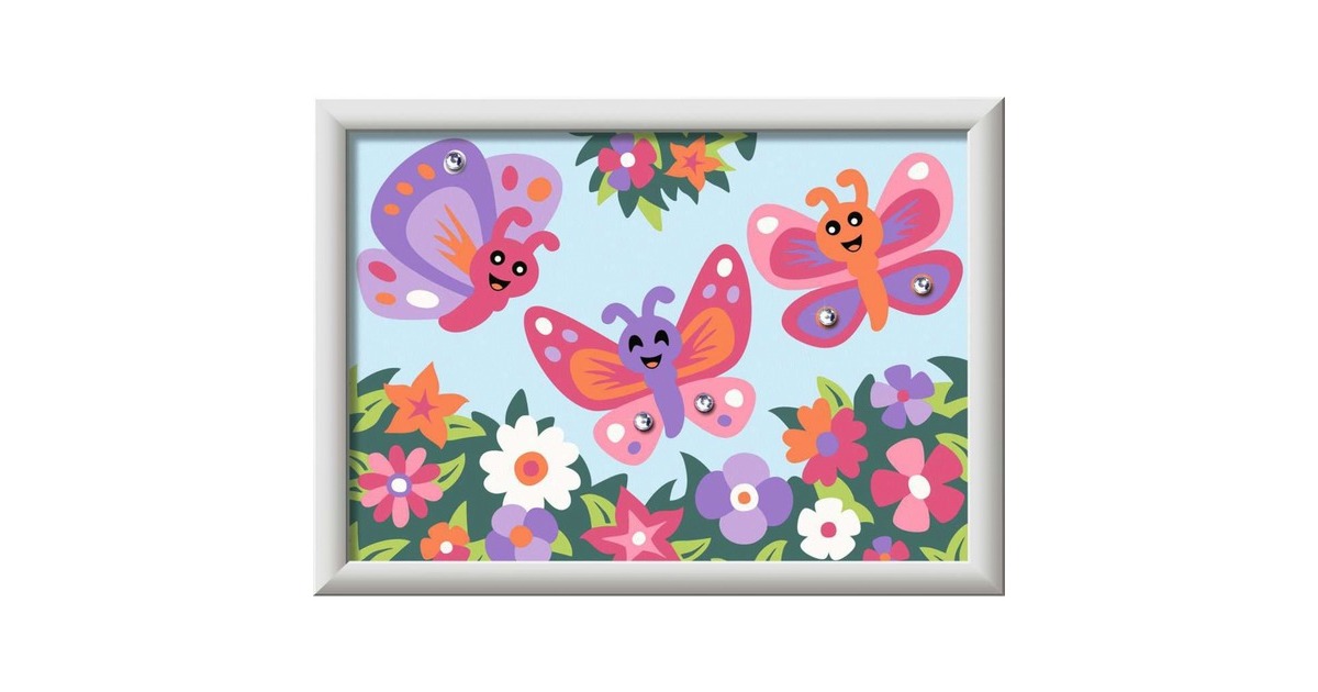 Ravensburger Malen nach Zahlen - Fröhliche Schmetterlinge