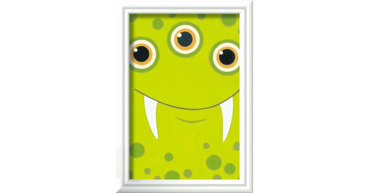 Ravensburger Malen nach Zahlen - Grünes Monster