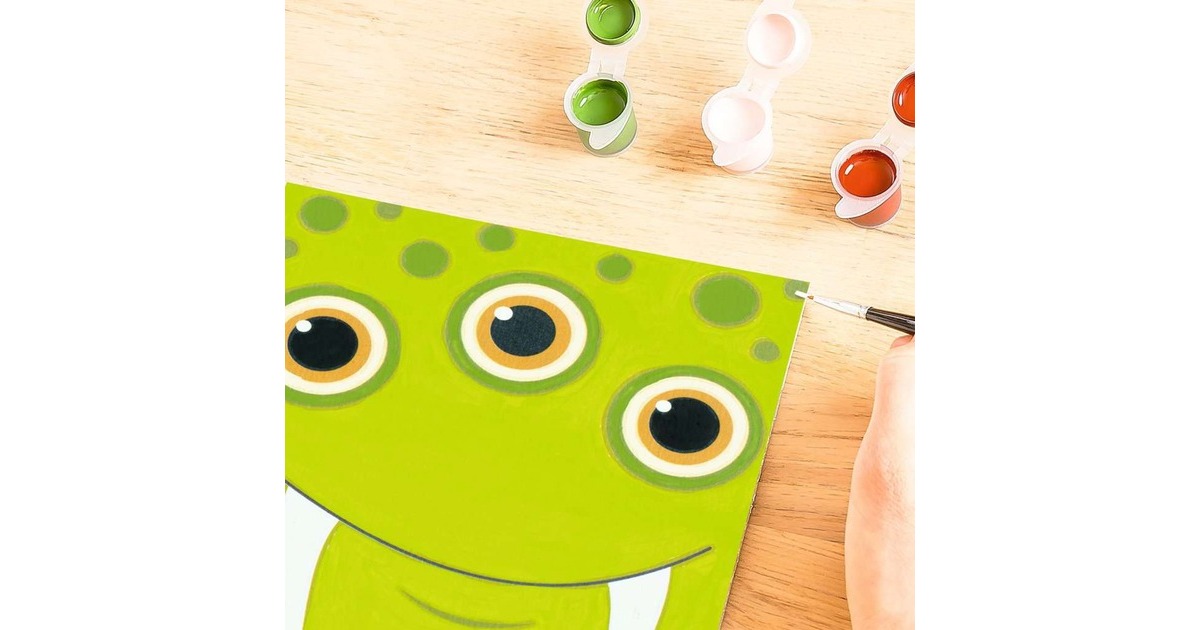 Ravensburger Malen nach Zahlen - Grünes Monster