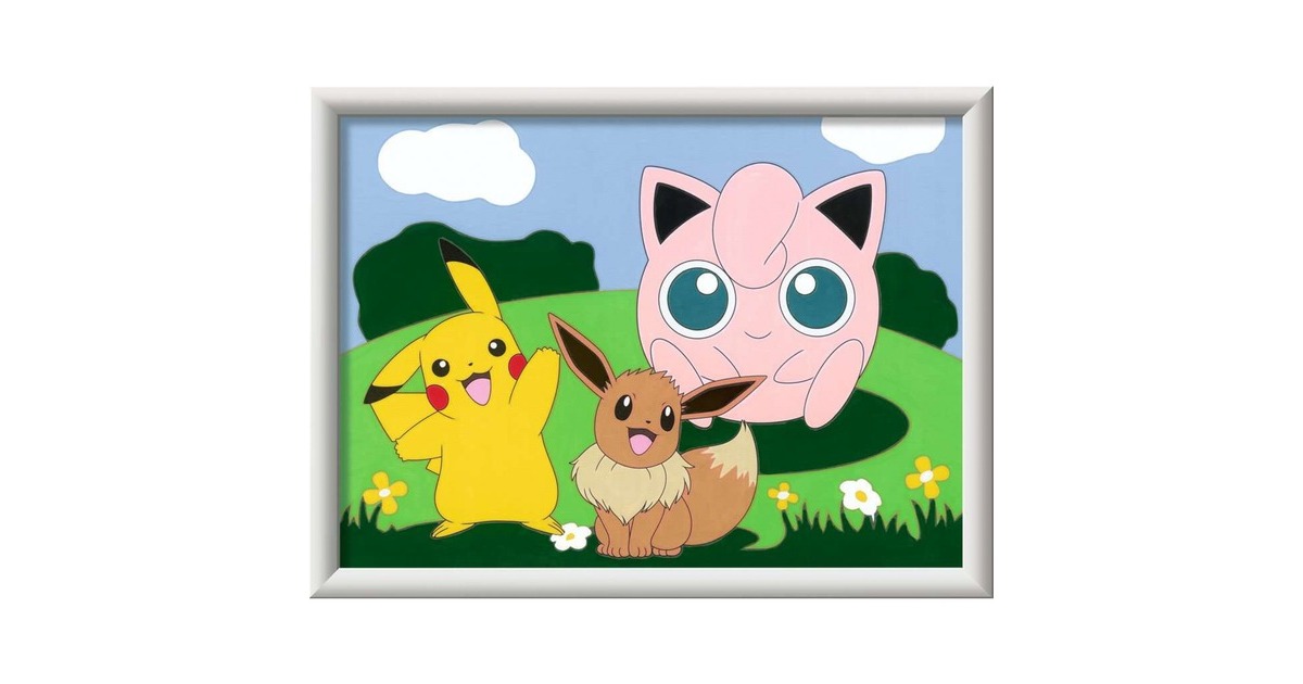 Ravensburger Malen nach Zahlen - Pokémon Abenteuer