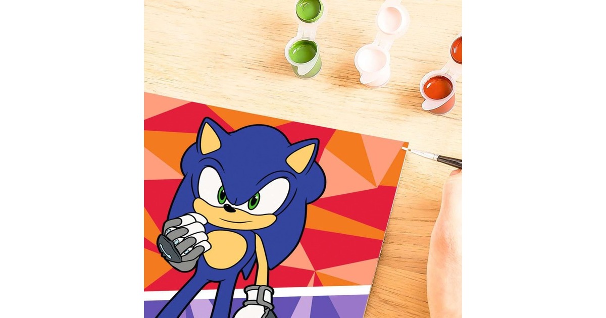 Ravensburger Malen nach Zahlen - Sonic: New Yoke City
