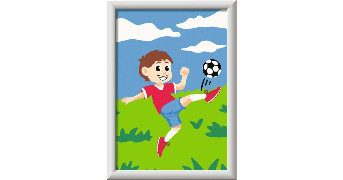 Ravensburger Malen nach Zahlen - Spaß am Fußball