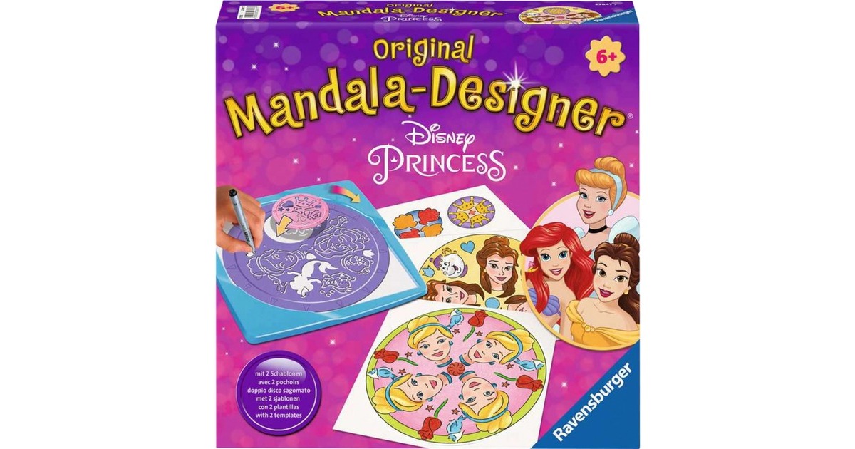 Ravensburger Midi Mandala-Designer Disney Princess, Basteln