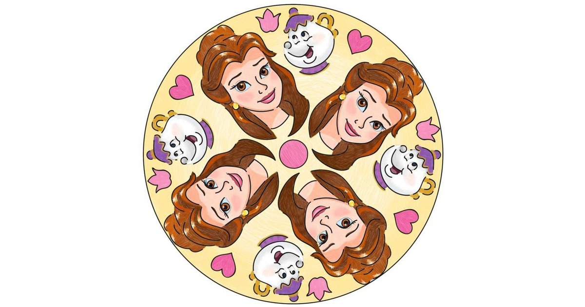 Ravensburger Midi Mandala-Designer Disney Princess, Basteln