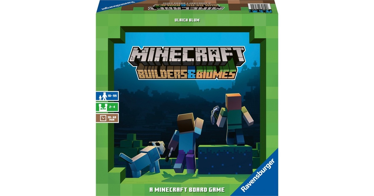 Ravensburger Minecraft Builder & Biomes, Brettspiel