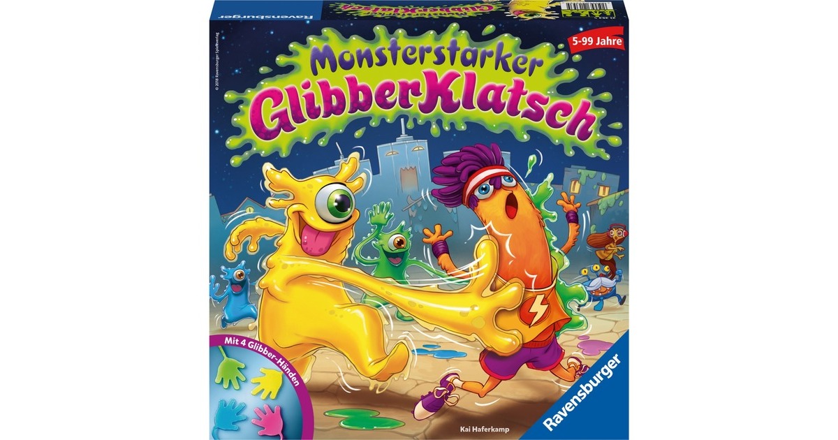 Ravensburger Monsterstarker GlibberKlatsch, Brettspiel