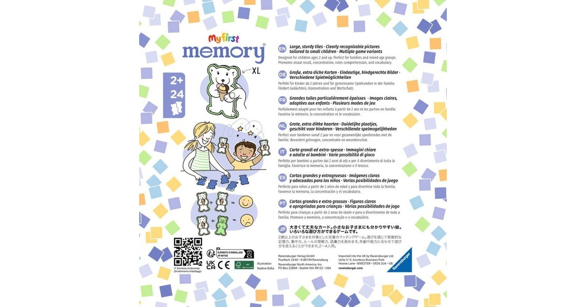 Ravensburger My first memory Teddys, Gedächtnisspiel