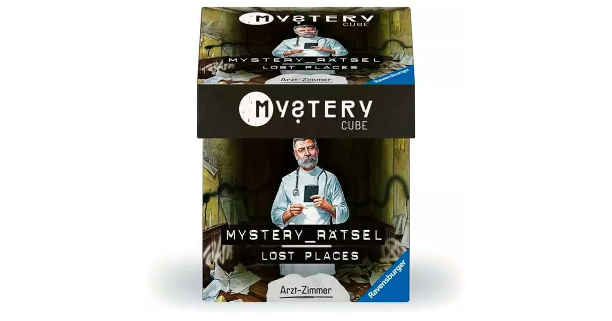Ravensburger Mystery Cube "Lost places": Das Arztzimmer, Rätselspiel