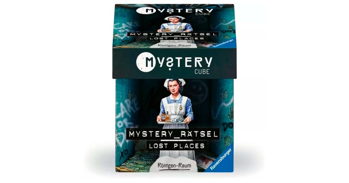 Ravensburger Mystery Cube "Lost places": Der Röntgenraum, Rätselspiel
