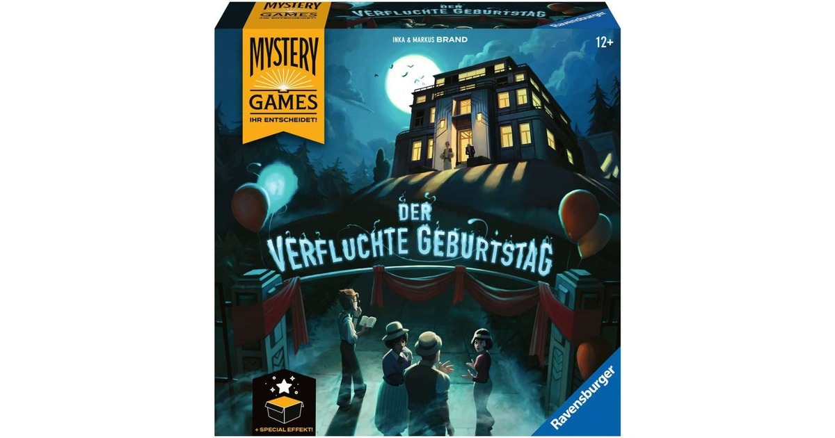 Ravensburger Mystery Games – Der verfluchte Geburtstag, Partyspiel