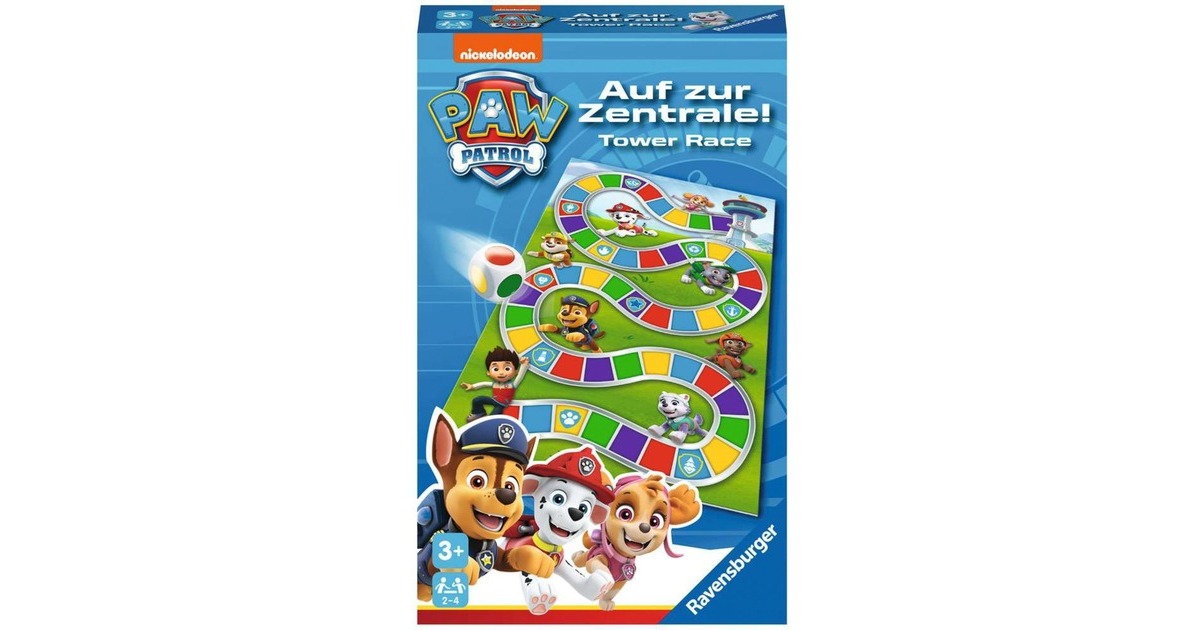 Ravensburger PAW Patrol - Auf zur Zentrale!, Brettspiel