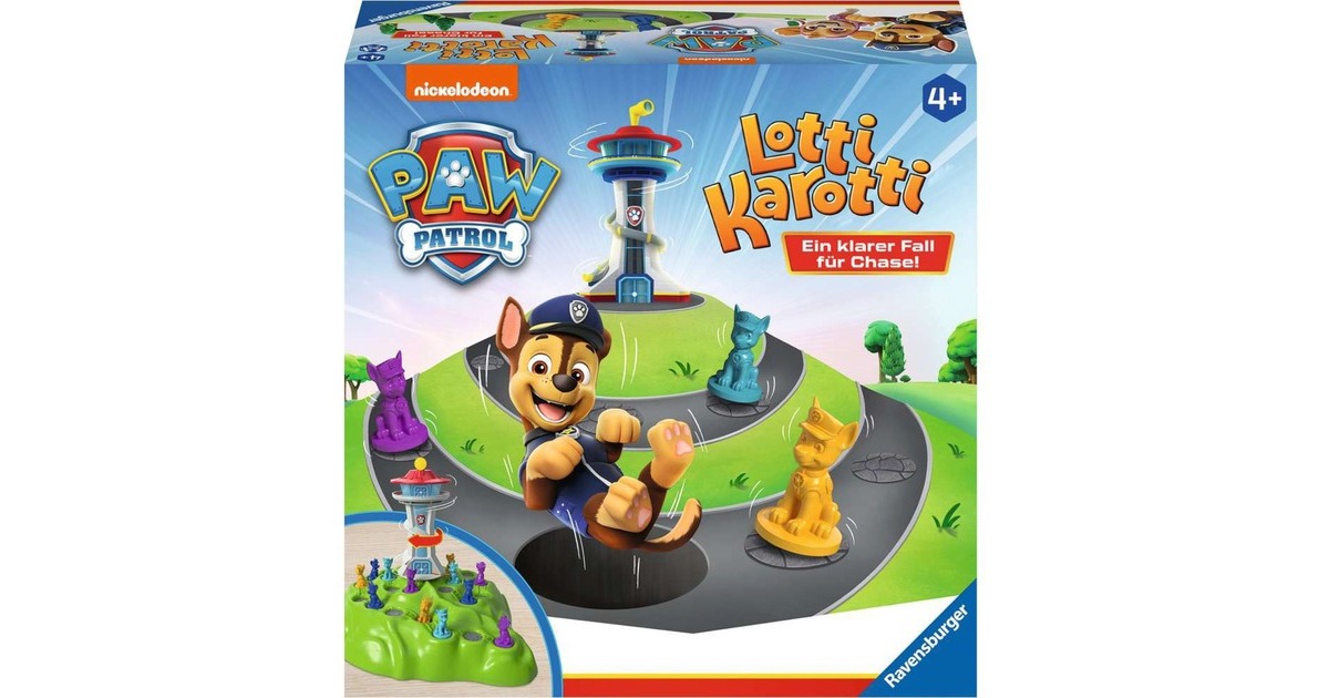 Ravensburger Paw Patrol Funny Race, Brettspiel