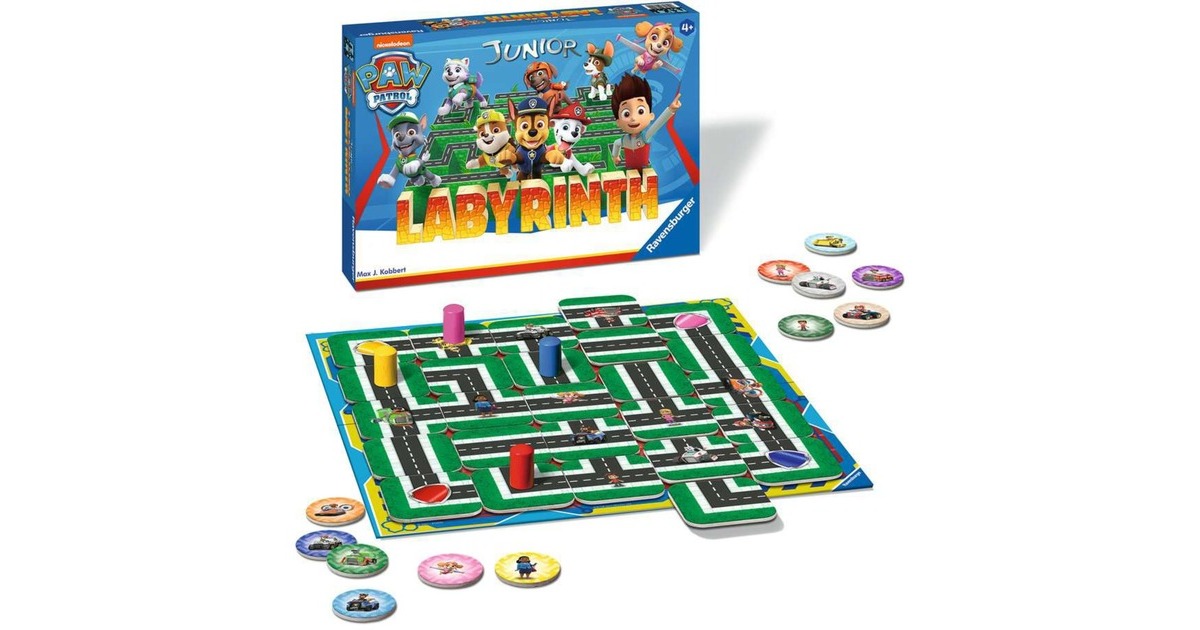 Ravensburger Paw Patrol Junior Labyrinth, Brettspiel