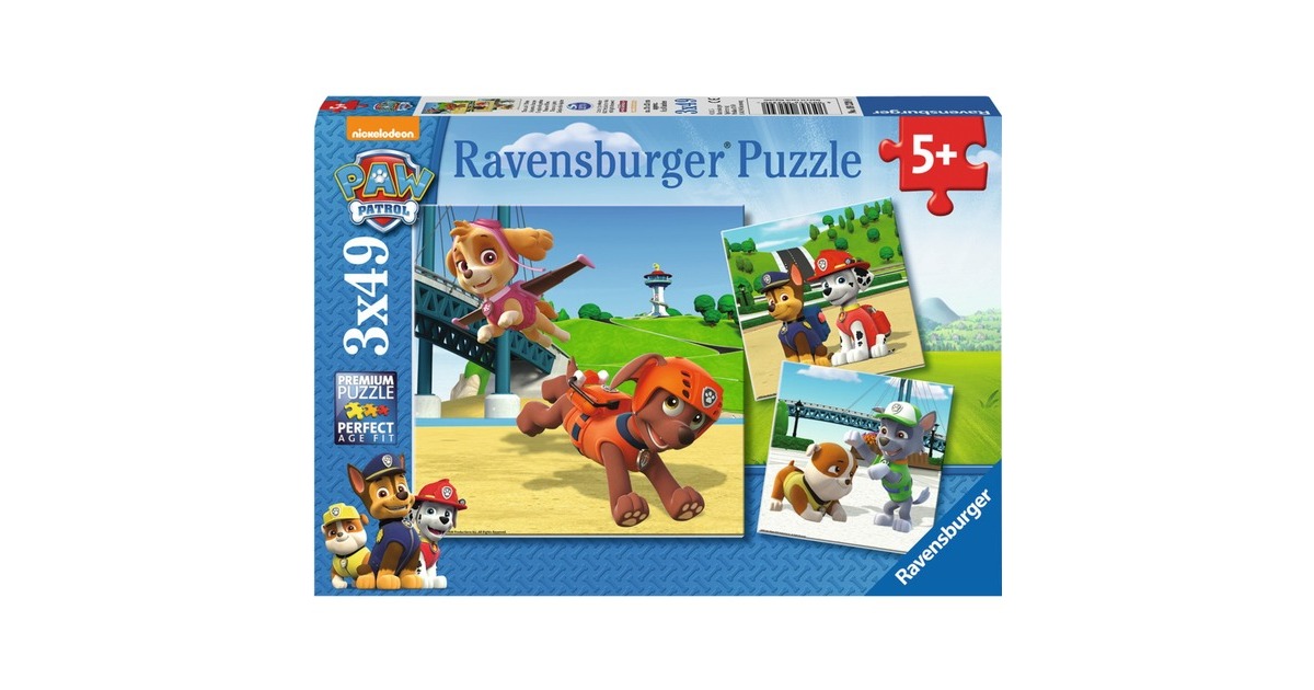 Ravensburger Paw Patrol - Team auf 4 Pfoten, Puzzle