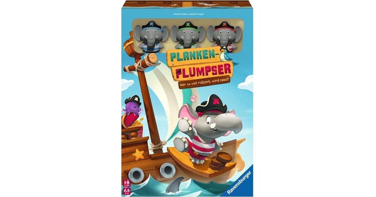 Ravensburger Planken-Plumpser, Brettspiel