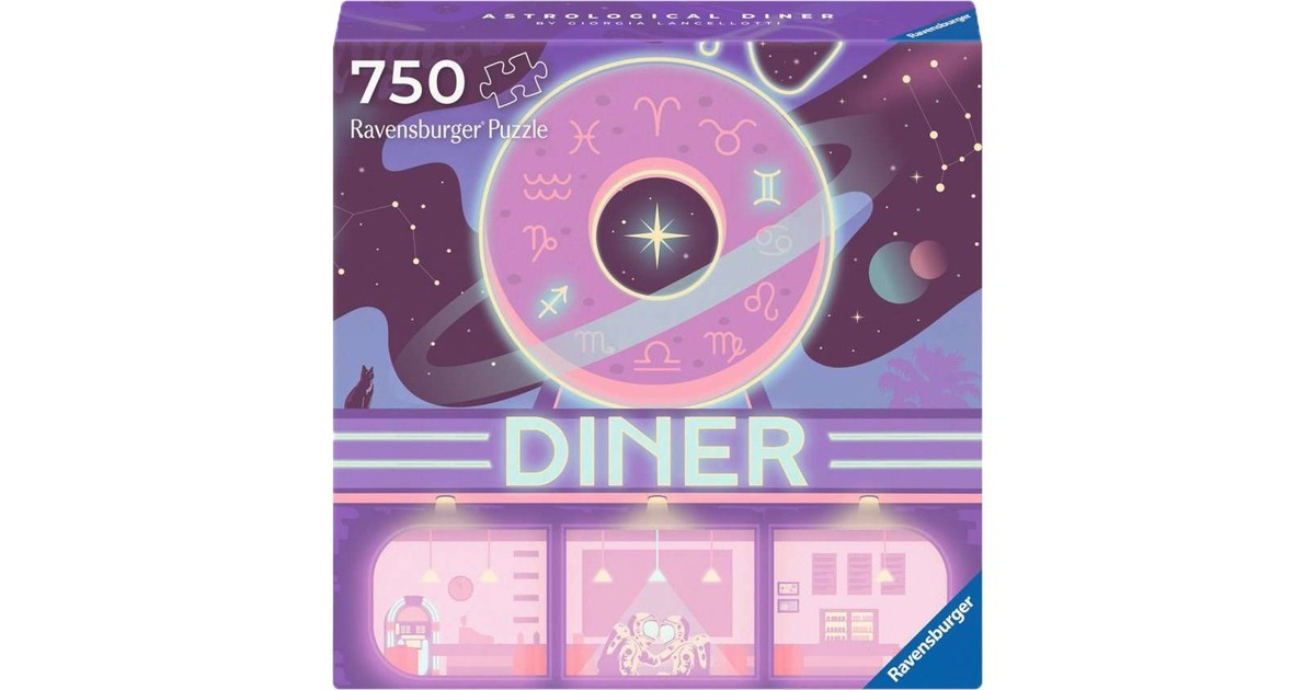 Ravensburger Puzzle Art & Soul - Astrological Diner(750 Teile)