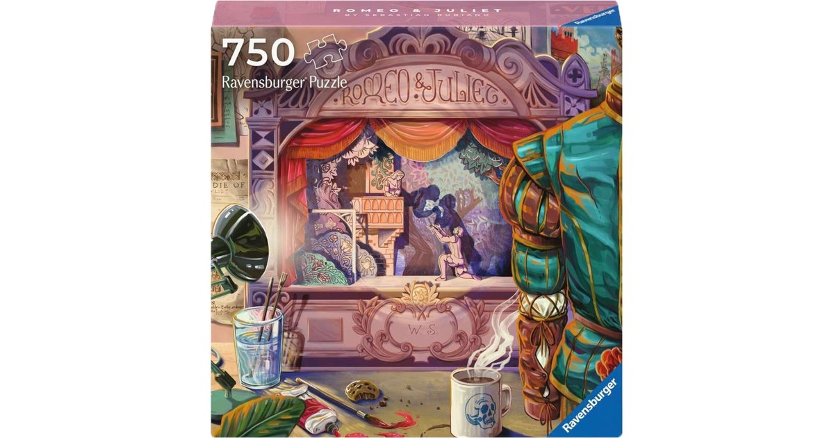 Ravensburger Puzzle Art & Soul - Romeo & Juliet(750 Teile)