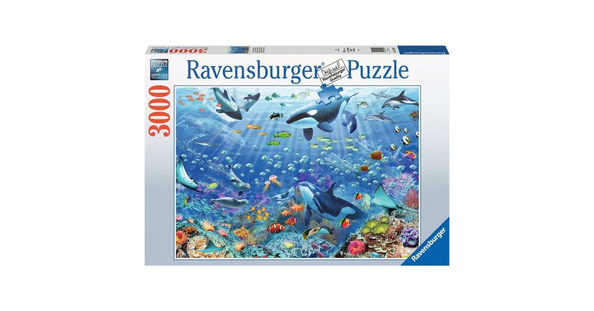Ravensburger Puzzle Bunter Unterwasserspaß(3000 Teile)
