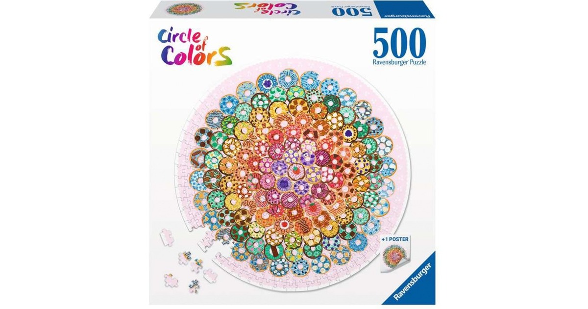 Ravensburger Puzzle Circle of Colors Donuts(Teile: 500)