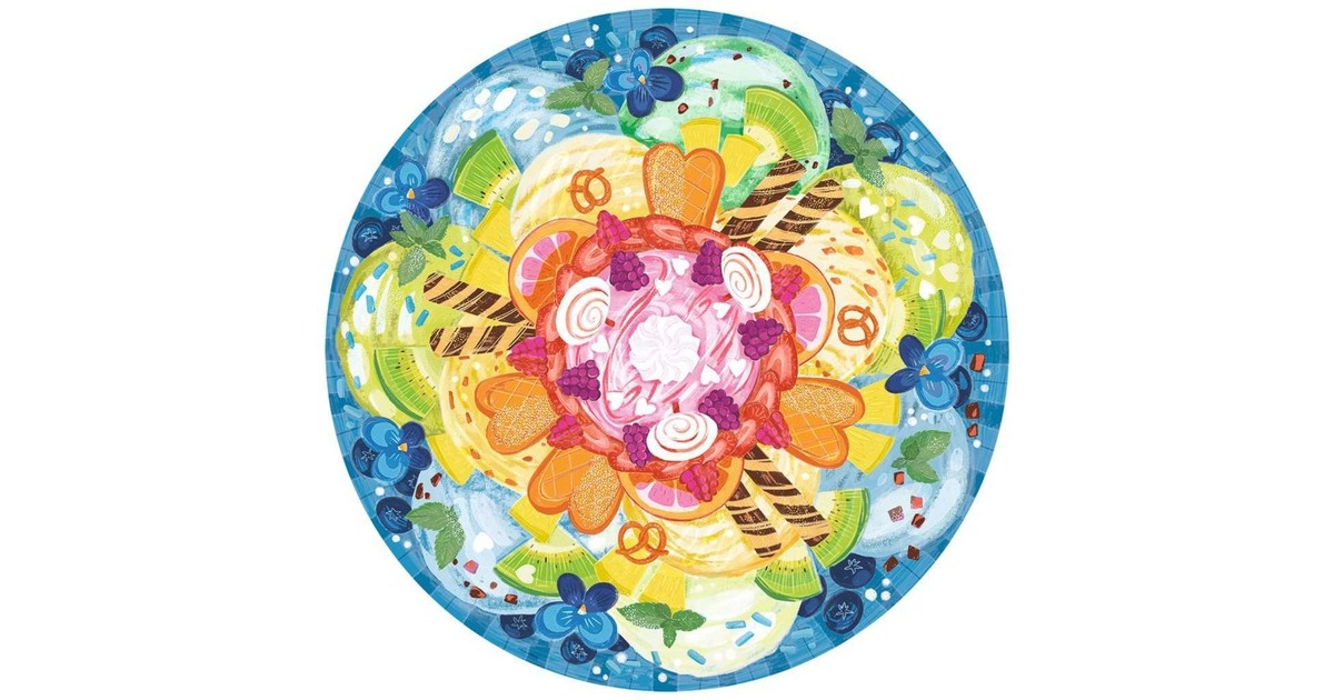 Ravensburger Puzzle Circle of Colors Ice Cream(Teile: 500)