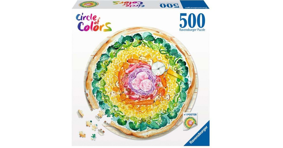 Ravensburger Puzzle Circle of Colors Pizza(Teile: 500)