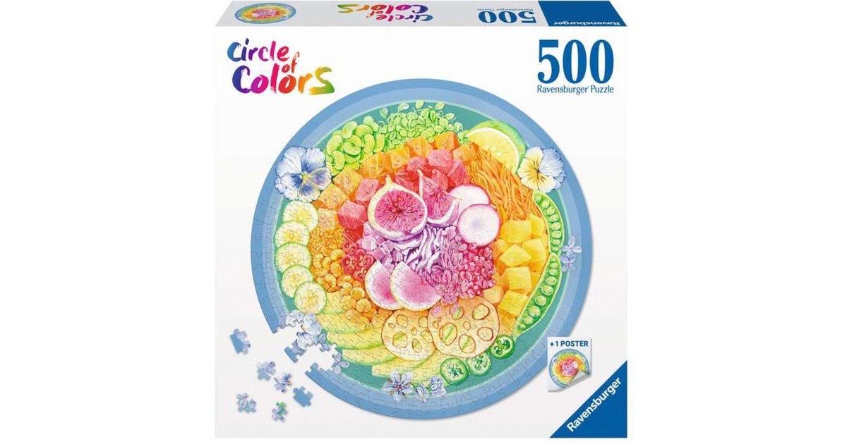 Ravensburger Puzzle Circle of Colors Poke Bowl(Teile: 500)
