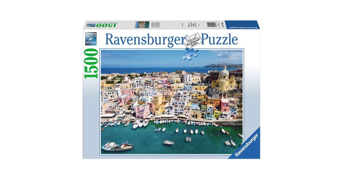 Ravensburger Puzzle Colorful Procida Italy(1500 Teile) Ravensburger Puzzle Colorful Procida Italy(1500 Teile)