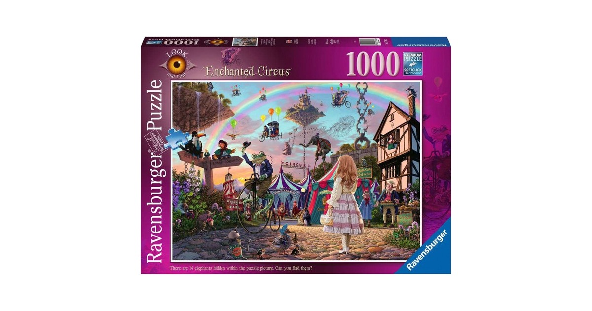 Ravensburger Puzzle Der verzauberte Zirkus(1000 Teile)