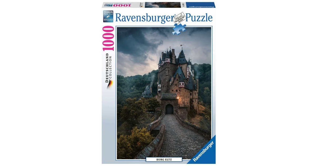 Ravensburger Puzzle Deutschland Collection Burg Eltz(1000 Teile)