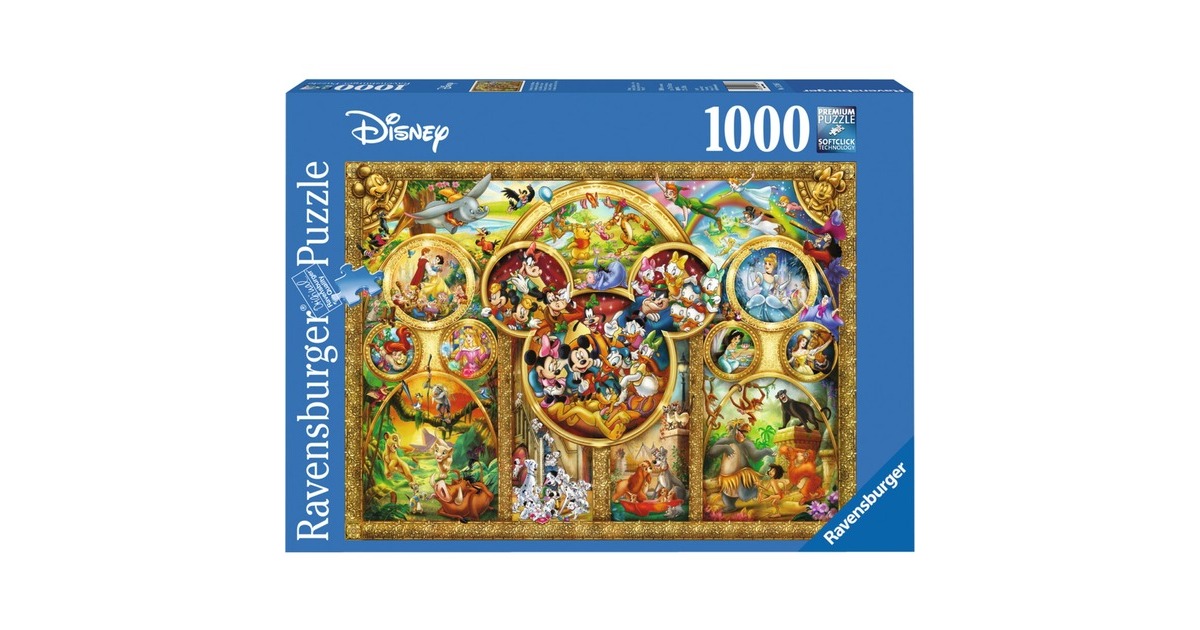 Ravensburger Puzzle Die schönsten Disney Themen
