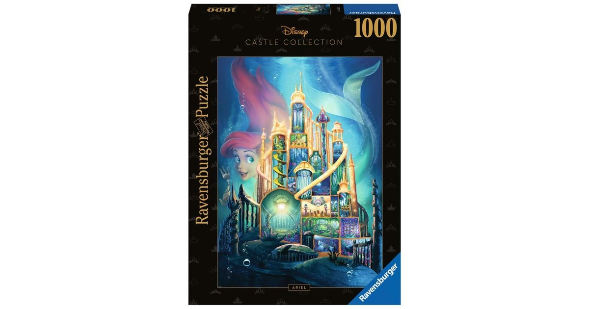 Ravensburger Puzzle Disney Castle: Arielle(1000 Teile)