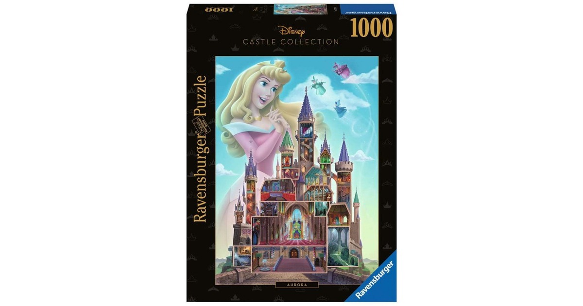 Ravensburger Puzzle Disney Castle: Aurora(1000 Teile)