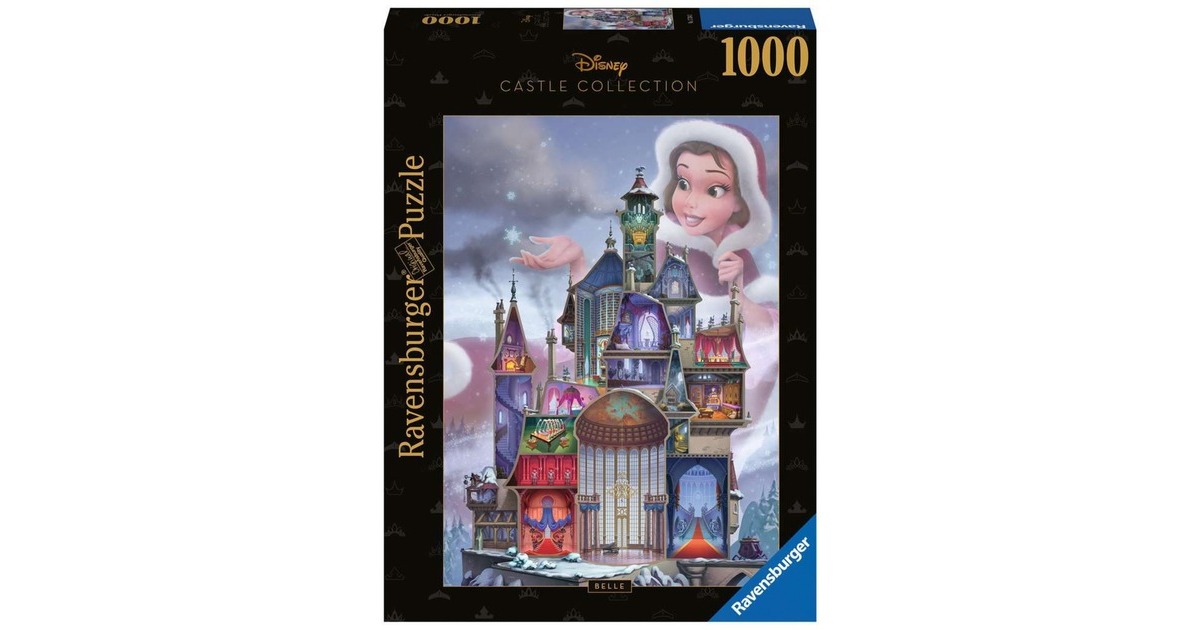 Ravensburger Puzzle Disney Castle: Belle(1000 Teile)