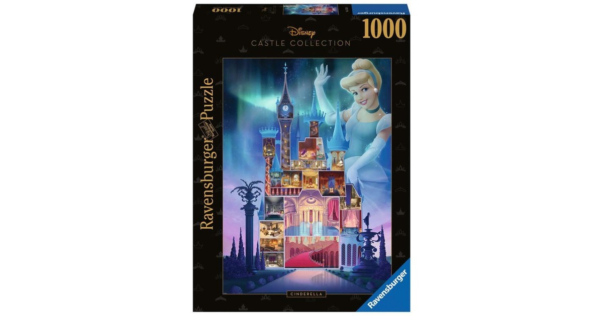 Ravensburger Puzzle Disney Castle: Cinderella(1000 Teile)