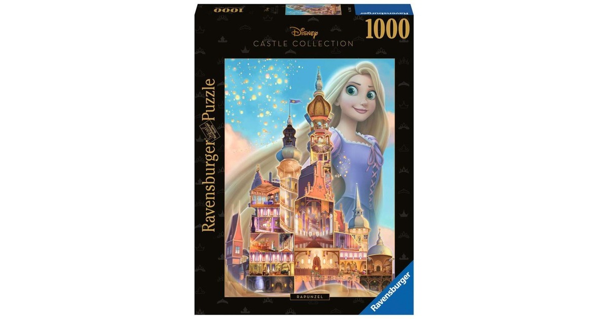 Ravensburger Puzzle Disney Castle: Rapunzel(1000 Teile)