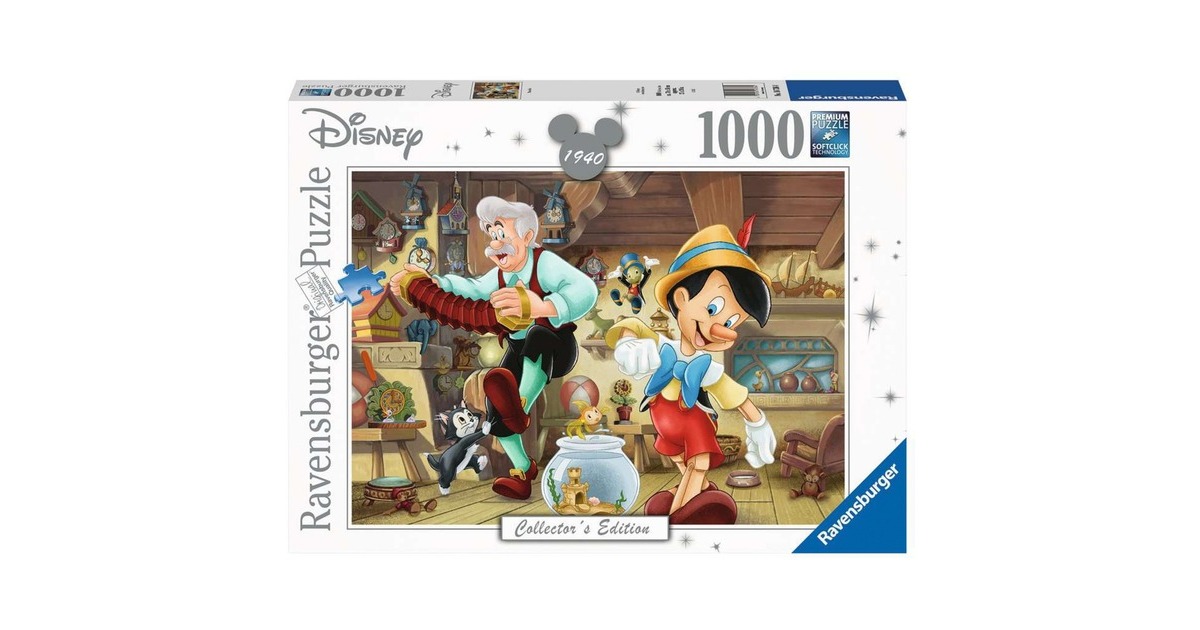Ravensburger Puzzle Disney Collector's Edition - Pinocchio(1000 Teile)