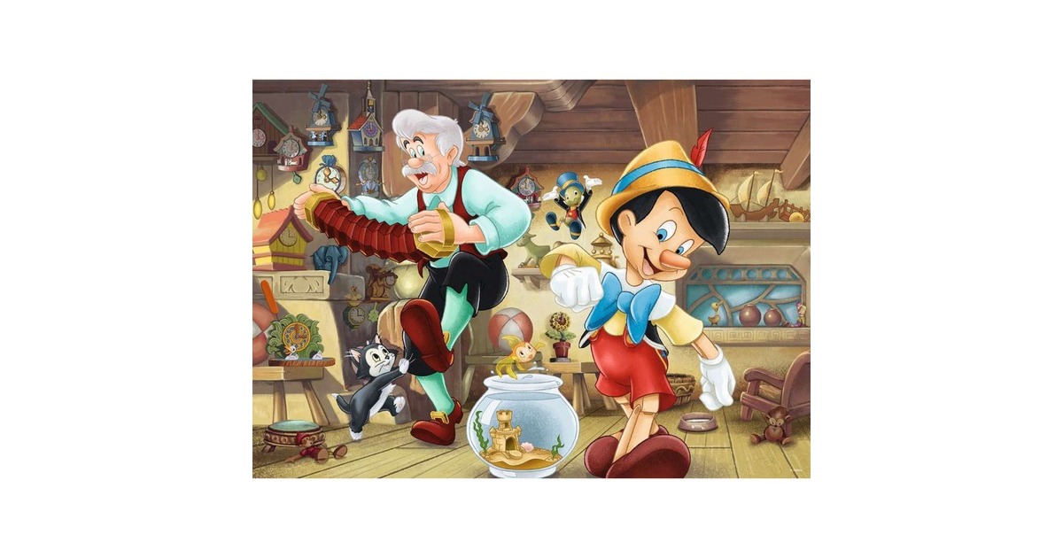Ravensburger Puzzle Disney Collector's Edition - Pinocchio(1000 Teile)