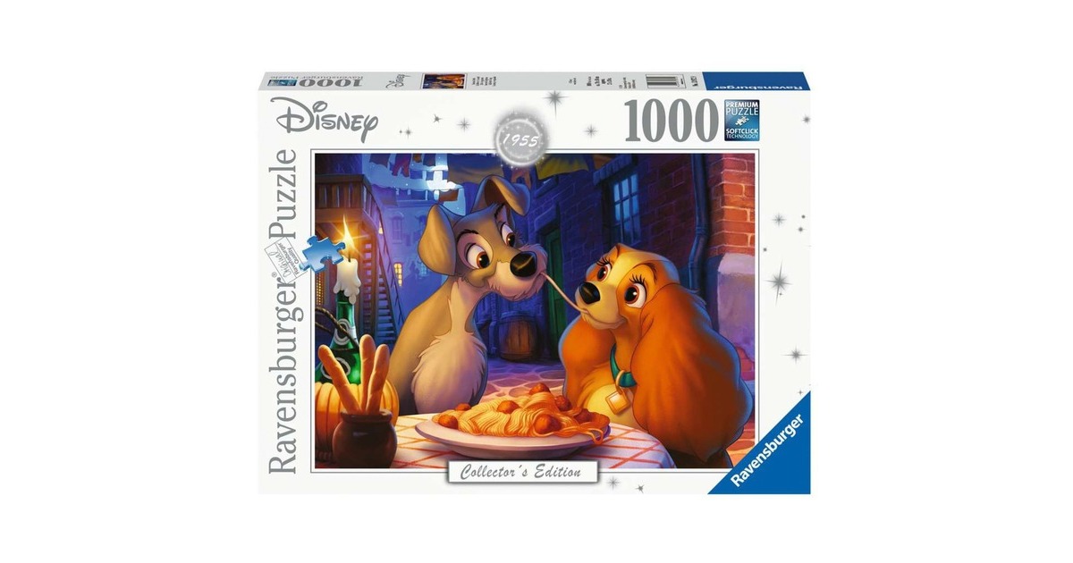 Ravensburger Puzzle Disney Collector's Edition - Susi und Strolch(1000 Teile)