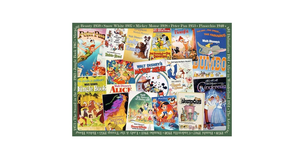Ravensburger Puzzle Disney Vintage Movie Poster