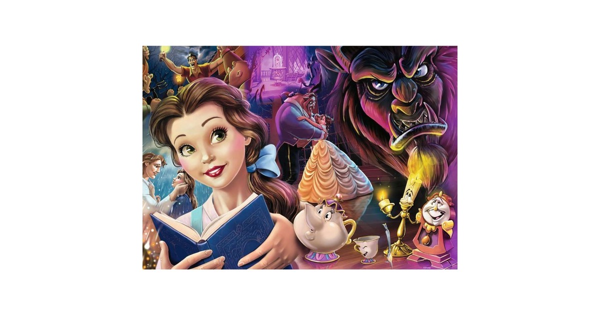 Ravensburger Puzzle Disney - Belle, die Disney-Prinzessin(1000 Teile)