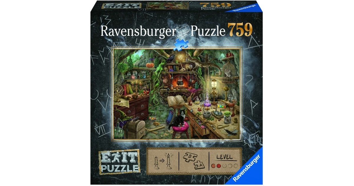 Ravensburger Puzzle EXIT Hexenküche