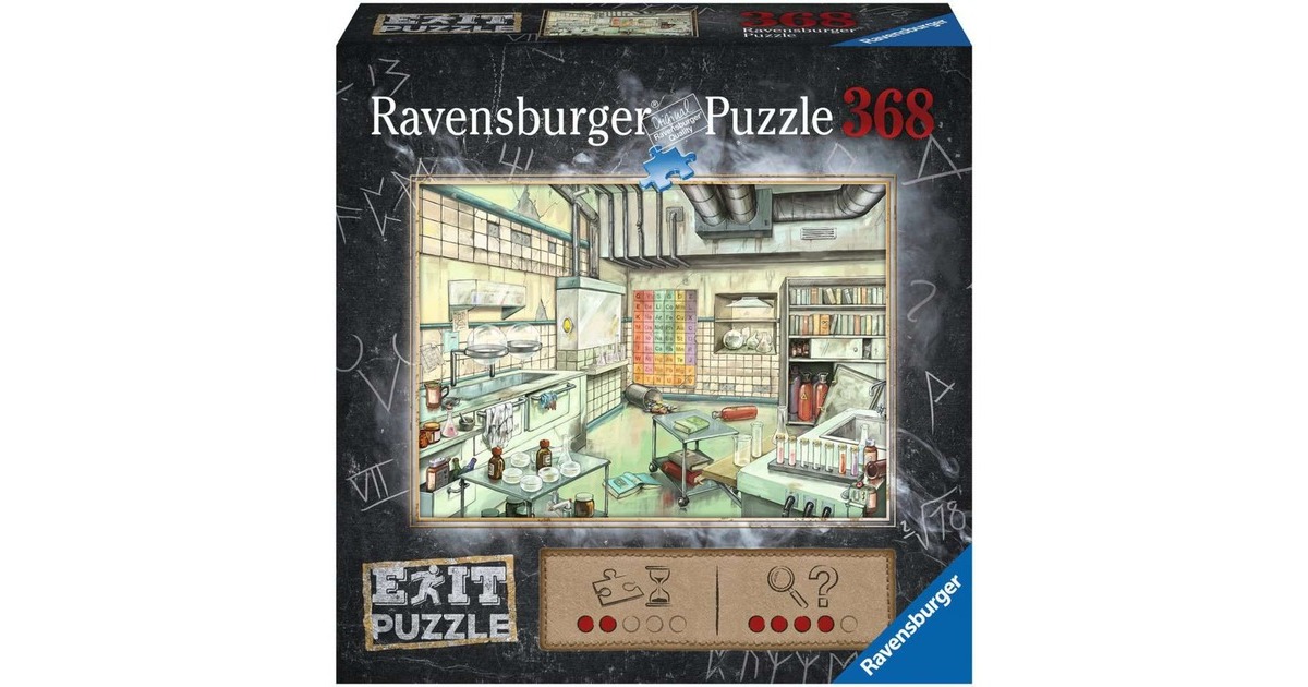 Ravensburger Puzzle EXIT - Das Labor