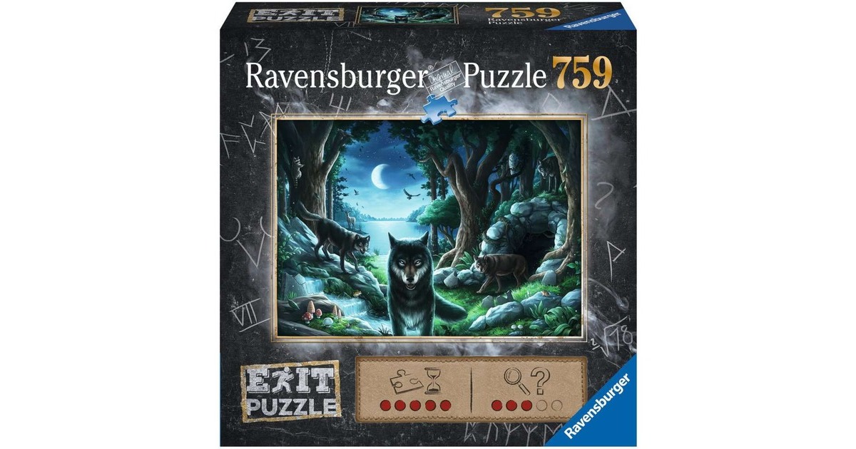Ravensburger Puzzle EXIT - Wolfsgeschichten