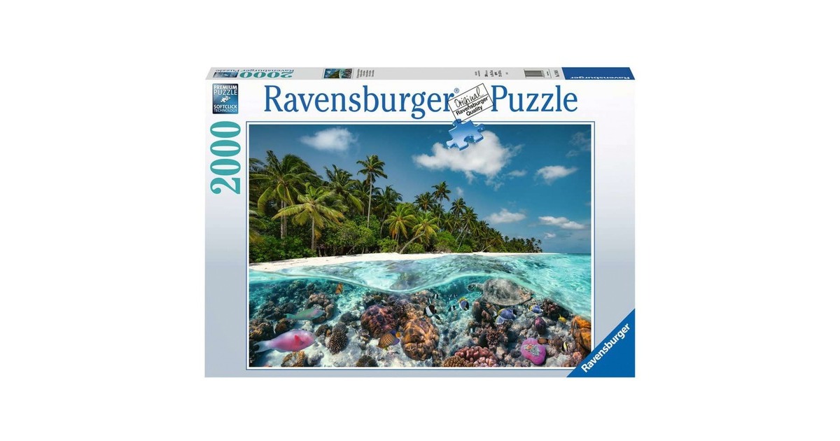 Ravensburger Puzzle Ein Tauchgang auf den Malediven(2000 Teile)