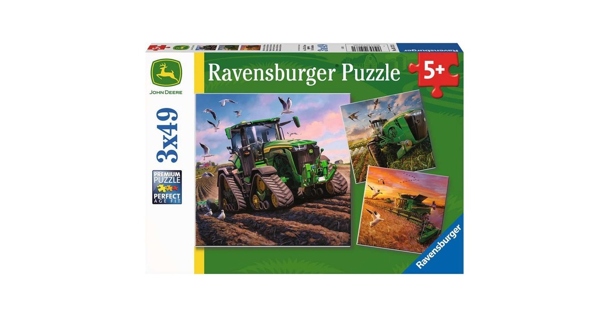 Ravensburger Puzzle John Deere in Aktion