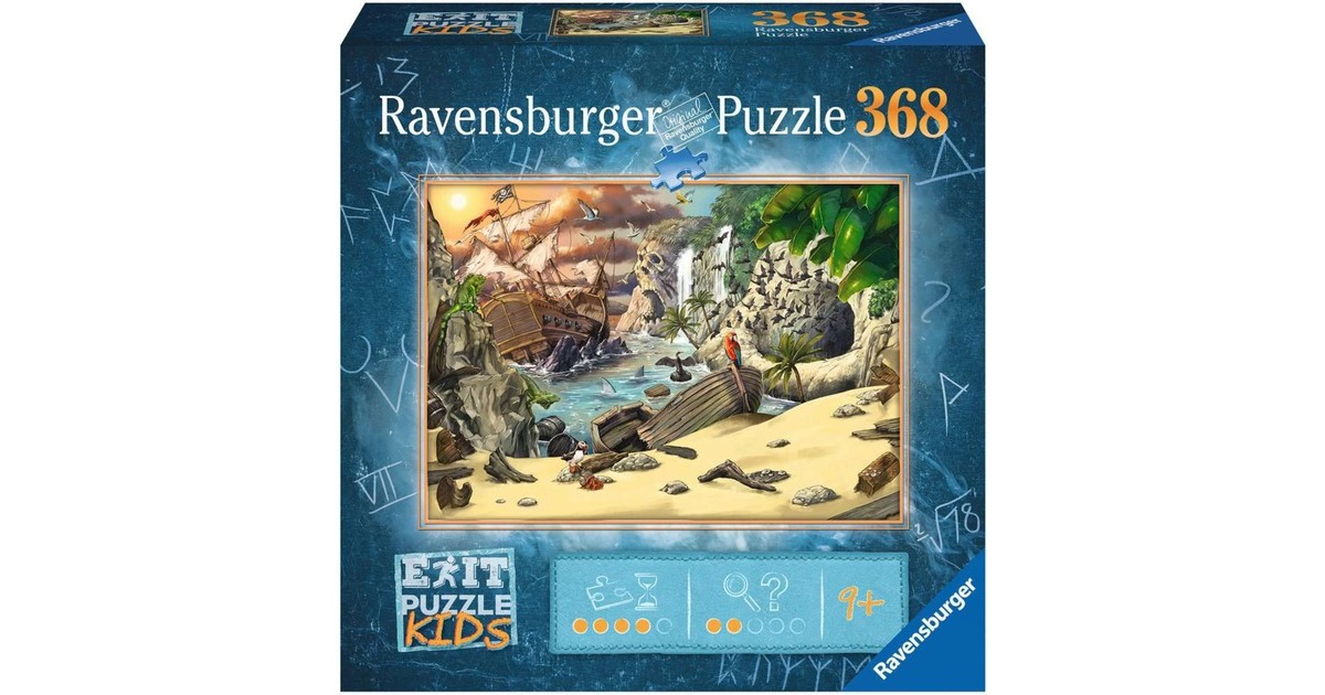 Ravensburger Puzzle Kids EXIT - Das Piratenabenteuer