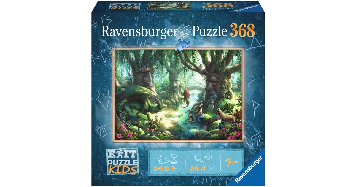 Ravensburger Puzzle Kids EXIT - Der magische Wald