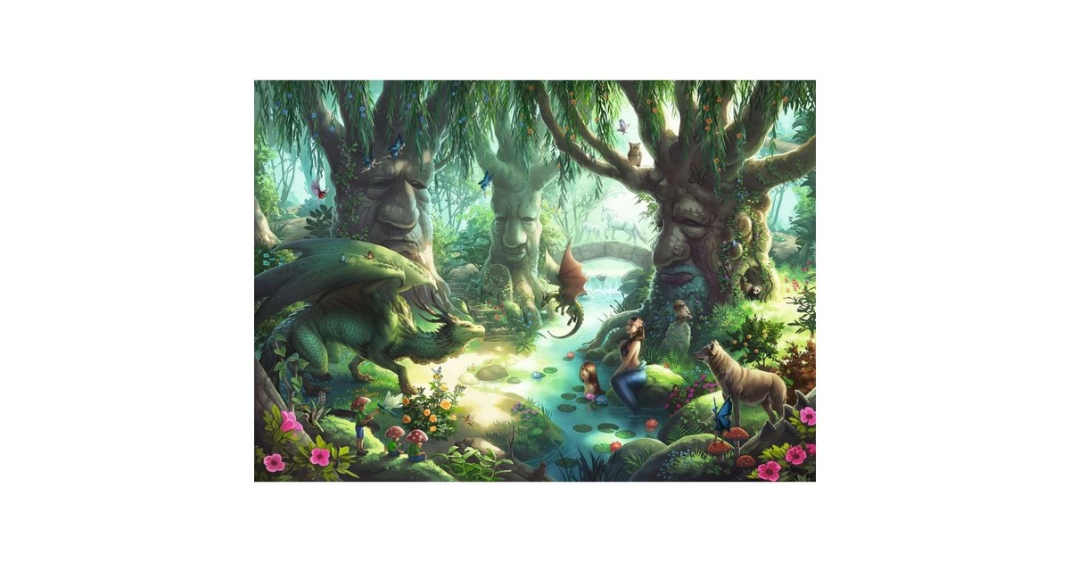 Ravensburger Puzzle Kids EXIT - Der magische Wald