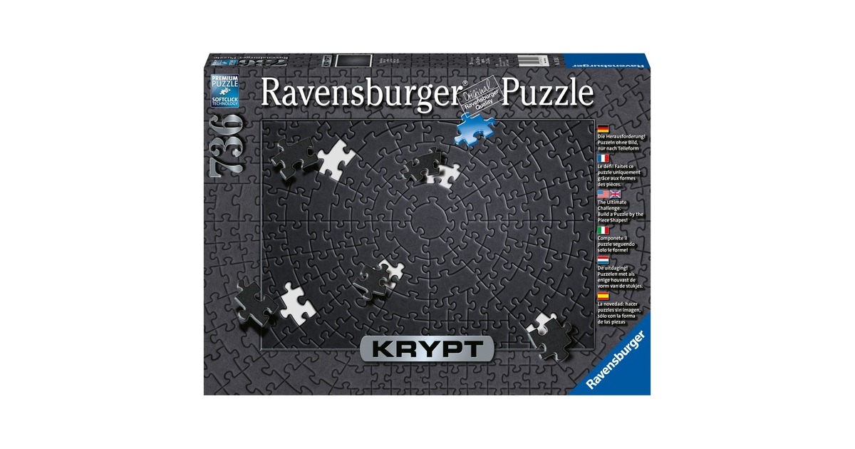 Ravensburger Puzzle Krypt Black