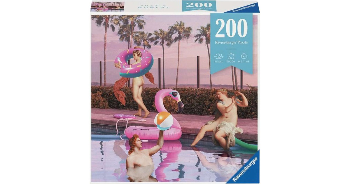 Ravensburger Puzzle Moments - Poolparty(200 Teile)